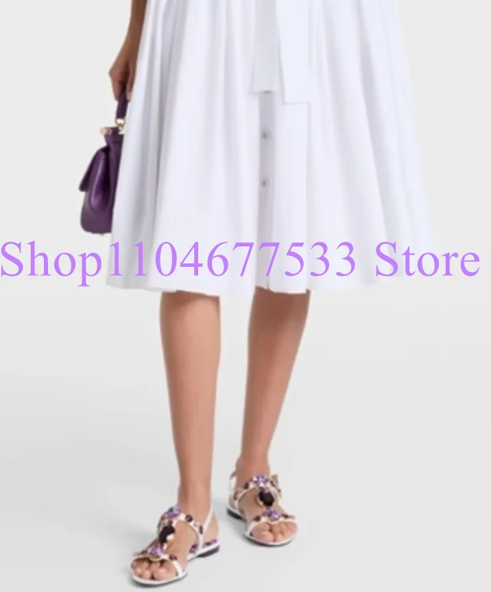 

New Purple Color Crystal Chunky Heel Woman Sandals Fashion Rhinestone Lady Beach Sandals Female Dress Party Shoes High Heels