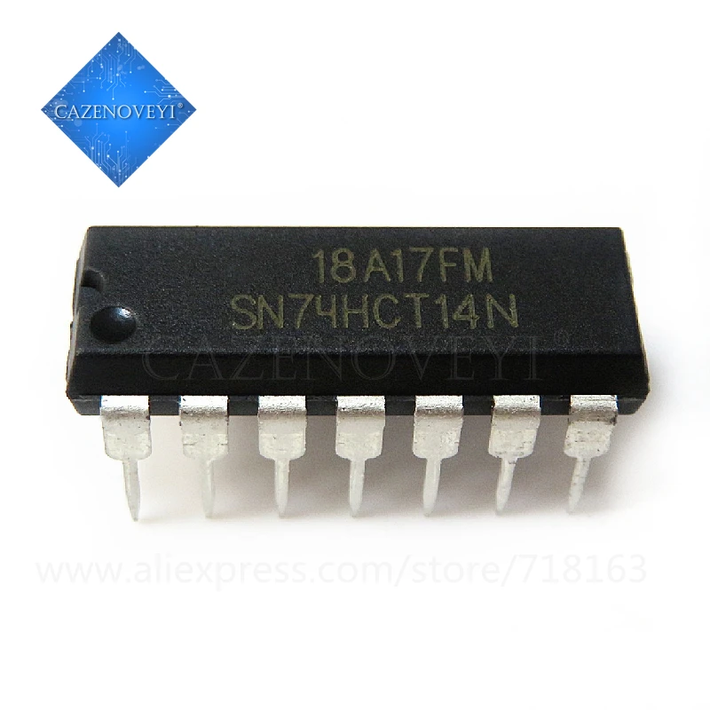 10pcs/lot SN74HCT14N SN74HCT14 74HCT14 74HCT14N DIP-14 In Stock