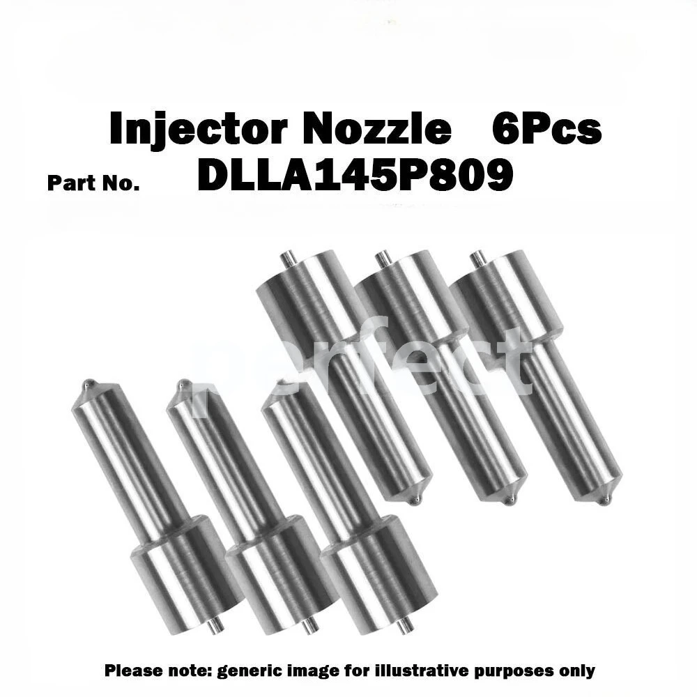 

For Volvo FM7/250 FM7/290 7.3D 6Pcs Fuel Injector Nozzle DLLA145P809 0433171556