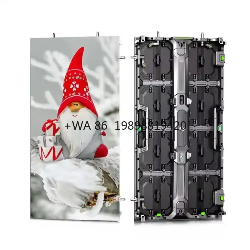 

Сценический светодиодный экран Внутренний светодиодный видеостенный экран Изогнутый гибкий светодиодный дисплейP1.9 P2.6 P2.976 Магнитная передняя часть