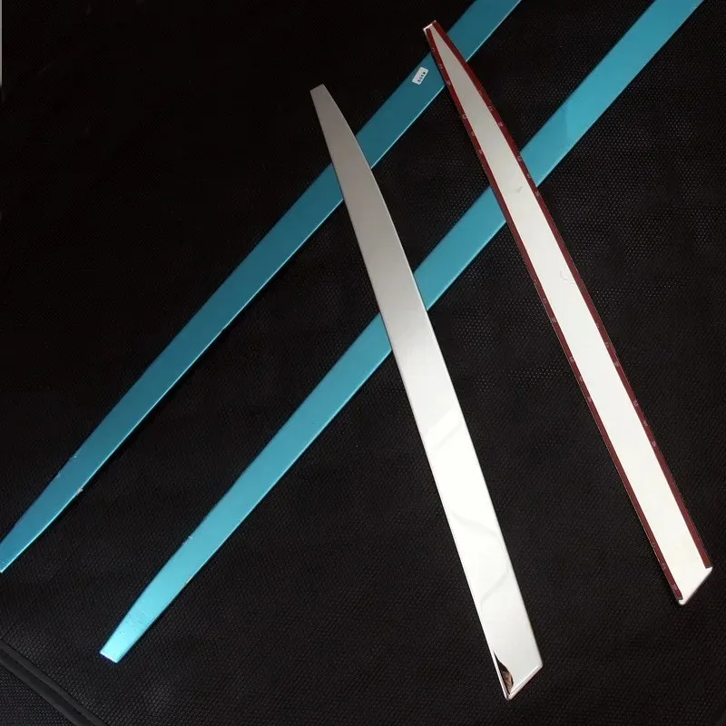 Car Accessories  2010 2011 2012 2013 2014 2015 2016 For Volkswagen Tiguan Body door side anti-collision decorative bright strip