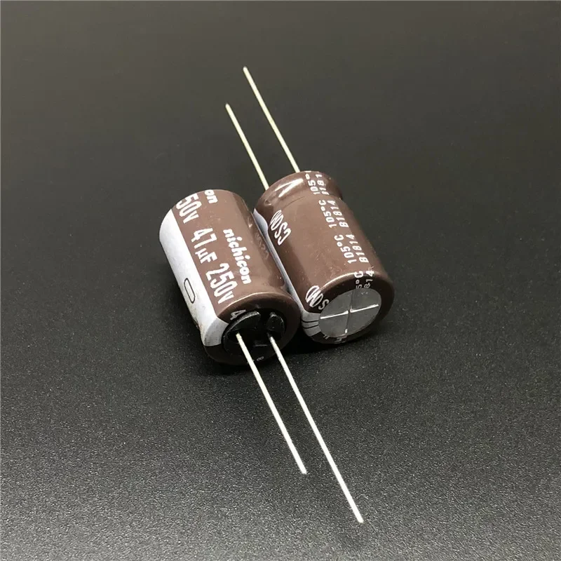 

5pcs/50pcs 47uF 250V NICHICON CS Series 12.5x20mm High Ripple Current High Reliability 250V47uF Aluminum Electrolytic capacitor