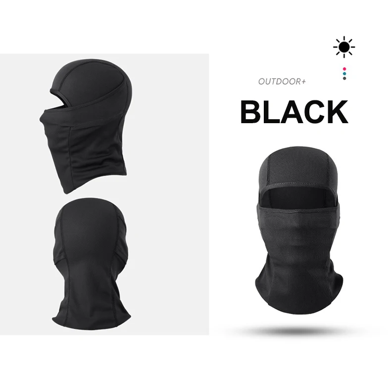 3 Teile/satz Unisex Sonnencreme Atmungsaktive Sturmhaube Hut Männer Radfahren Volle Gesicht Maske Outdoor Sport Angeln Laufen Wandern Skifahren Maske – Detail 9