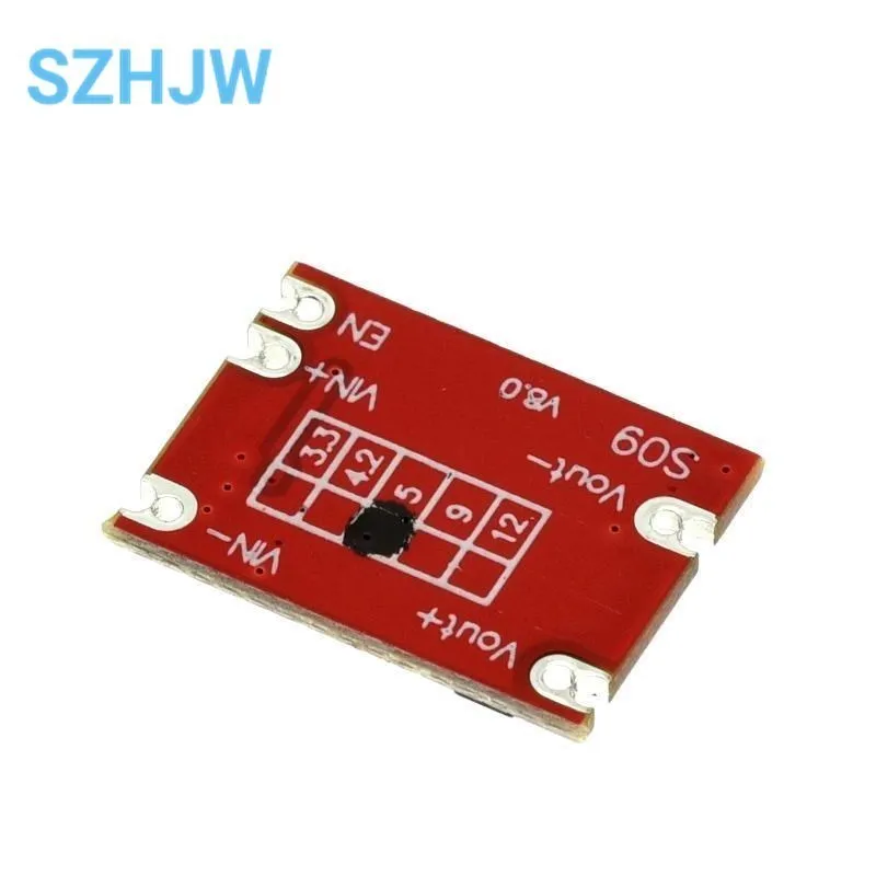 S09 DC-DC Automatic Buck Boost Power Module Step Up Down Board DC DC Input 3-15V Output 3.3V/5V Electronic DIY PCB 