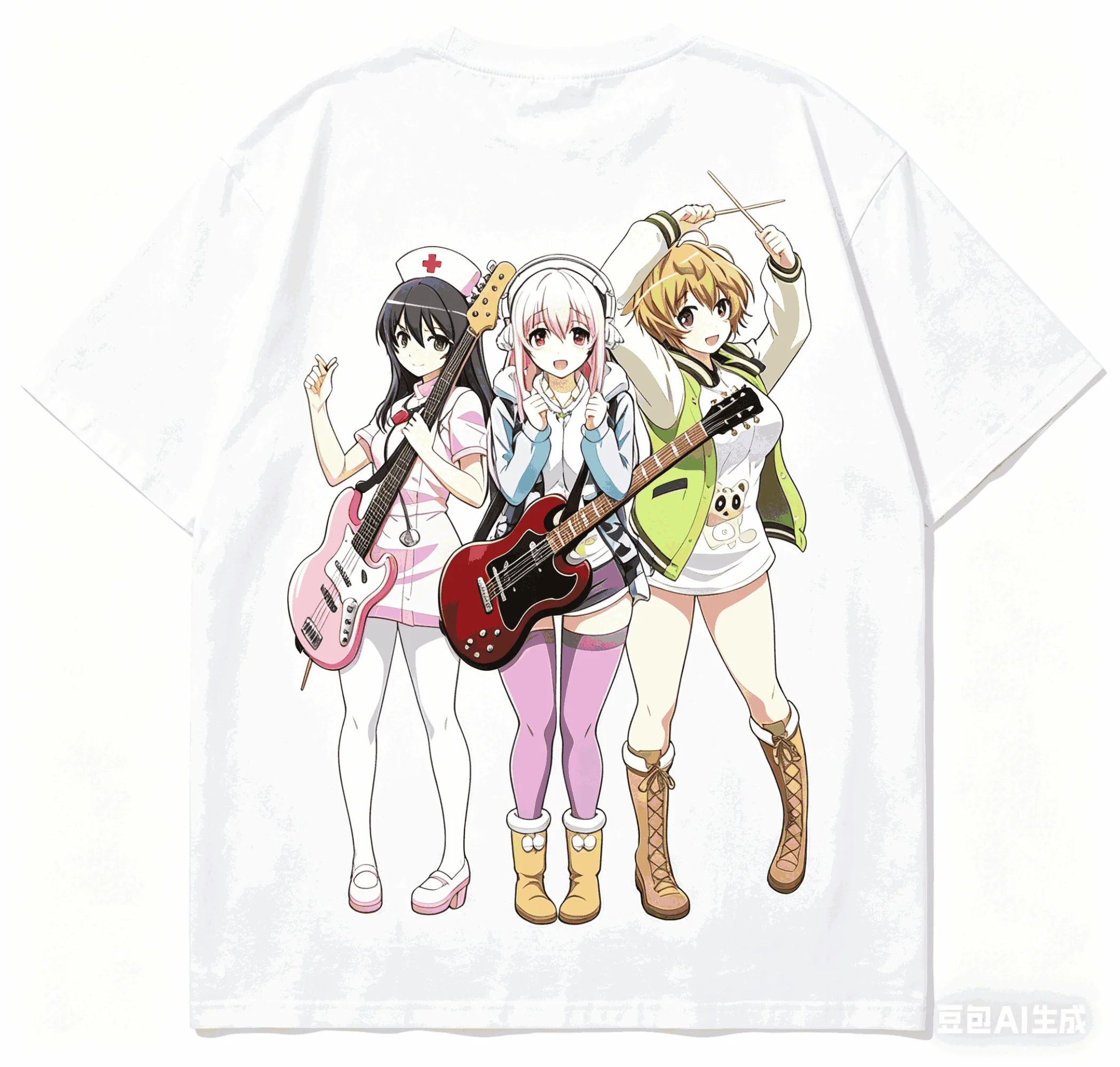 Super Sonico Cotton T-shirt 2026 New Model shirt personality Clothes Year round clothing Short Retro Fashion hot product Couples