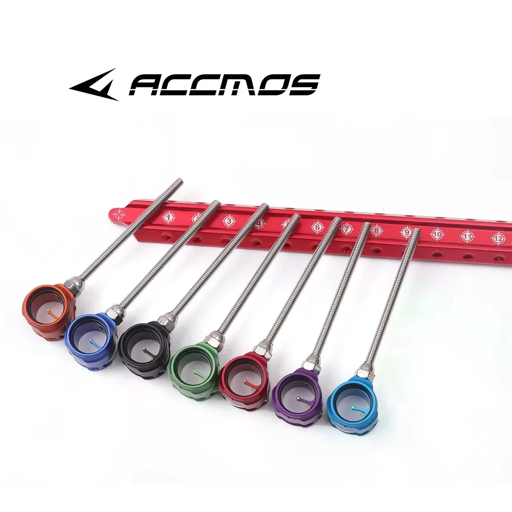 TOPOINT TR1005 Archery Recurve Bow Sight Pin Sight with 0.019 "Optical Fiber Aiming Sight Professional Competition Accessories view 5