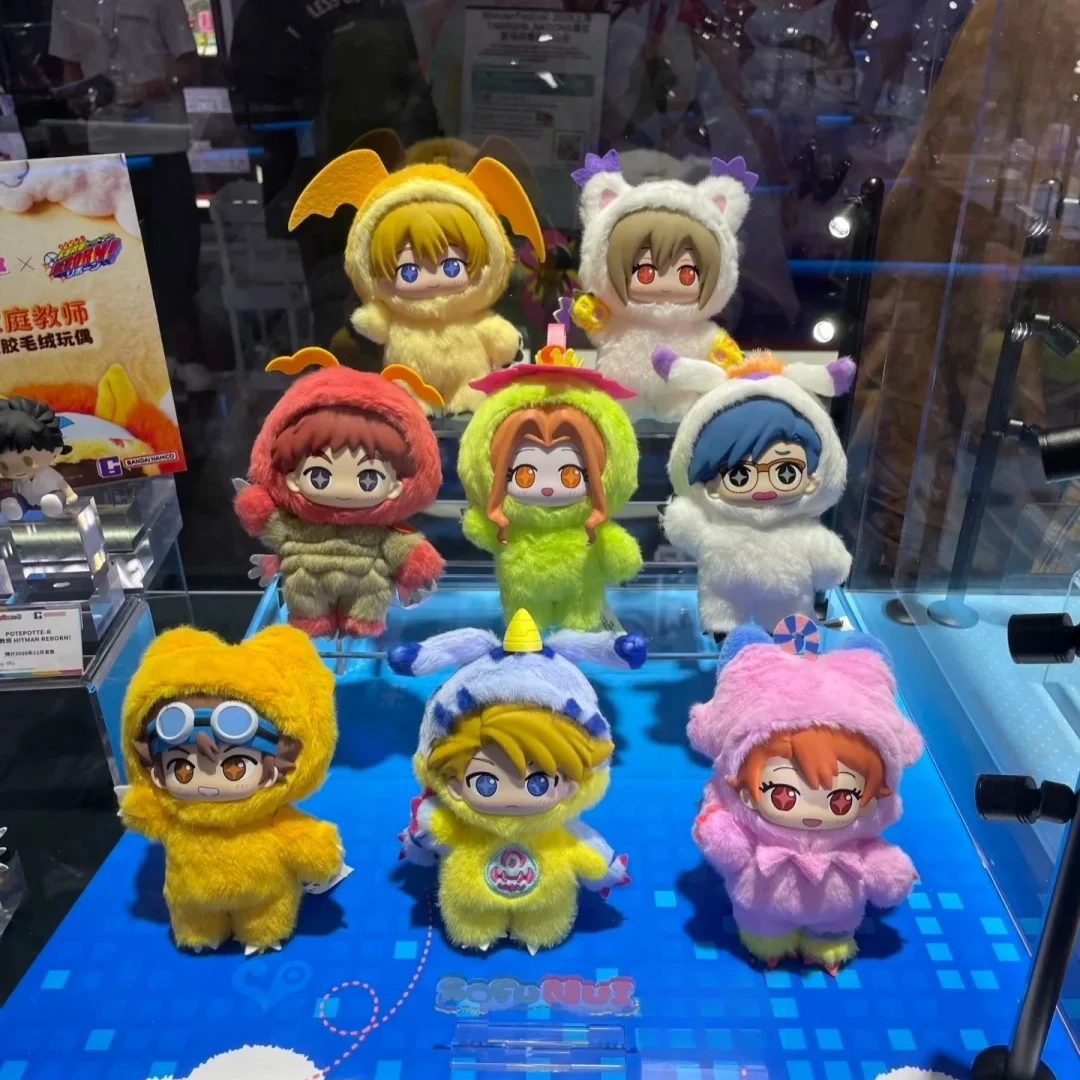 Bandai SofuNui Digimon Adventure Blind Box Vinyl Plush Action Figures Agumon Gabumon Piyomon Anime Model Keychain Collection Toy