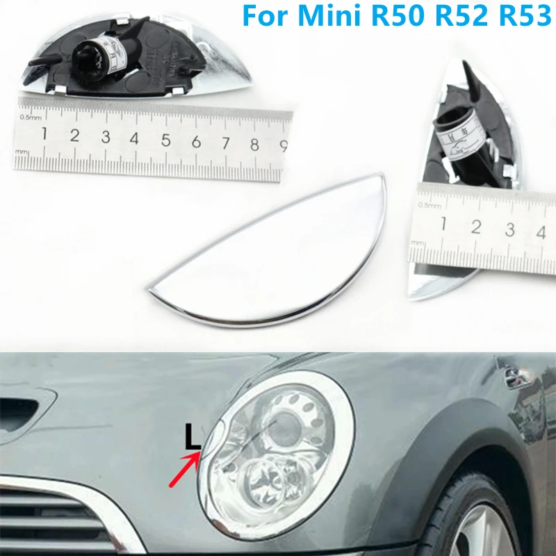 Tampa da tampa do bocal da arruela do farol do pára-choques dianteiro para BMW, Mini Cooper, Clubman, Countryman, R50, R52, R53, R55, R56, R57, R58, R59, R60, R61