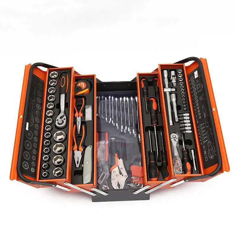 

Factory direct sales 85-piece toolbox set 85pcs tool combination