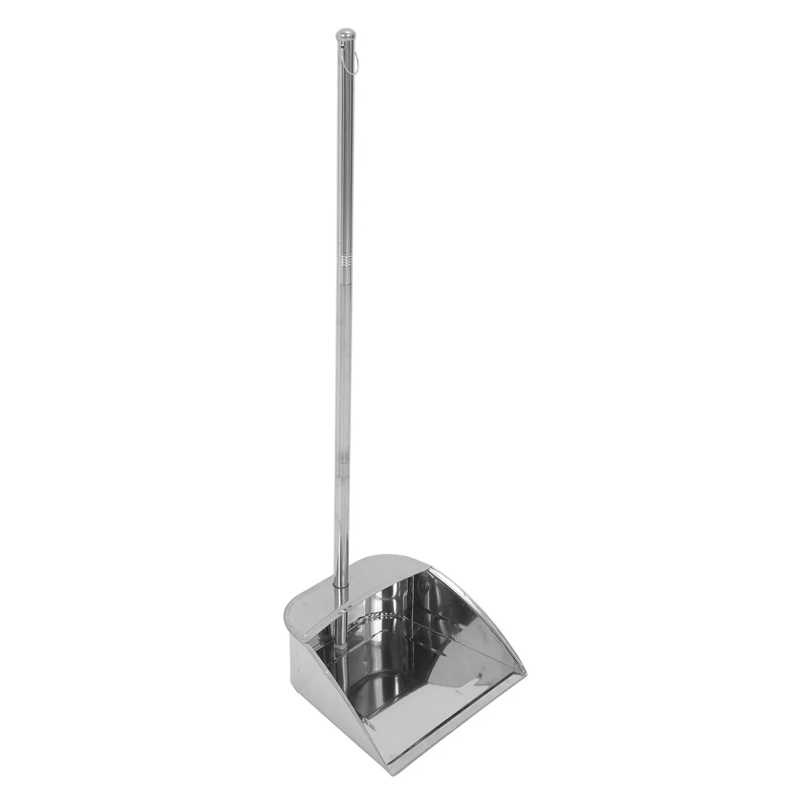 Thickened Garbage Shovel Stainless Steel Long Handle Dustpan Smooth Polished Home Cleaning Supplies Garbage Shovel