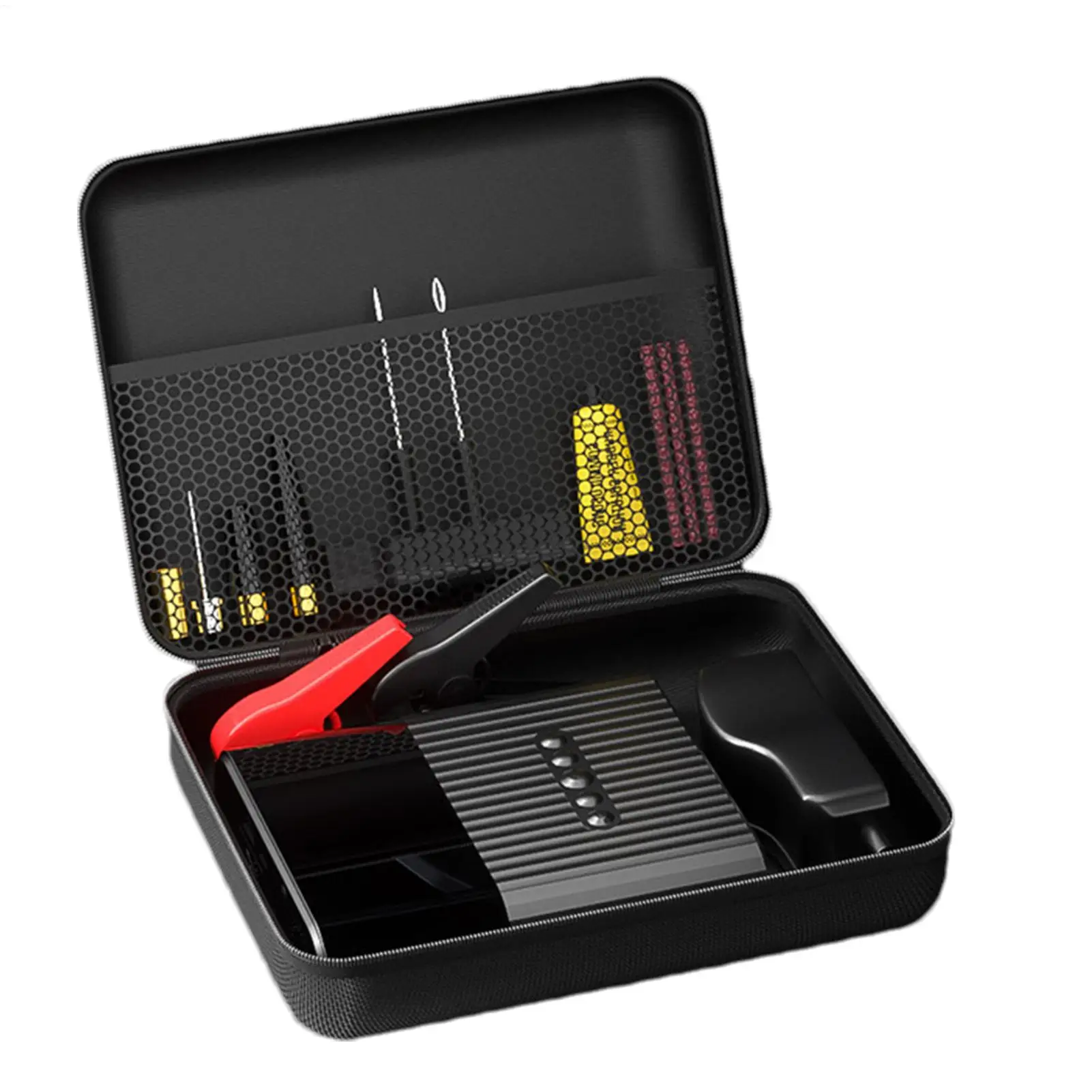 Car Vacuum Case Portable Auto Vacuum Storage Case Pet Hair Vacuum Organizer Zipper Closure Storage Case for Car Vacuum Cleaner