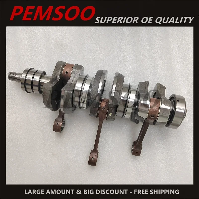 1PC NEW 6H3-11400 Crankshaft Assy For 60HP Yamaha Outboard Engine  6K5 Model Parsun 60HP 6H3-1140-03 69D-W1140-01