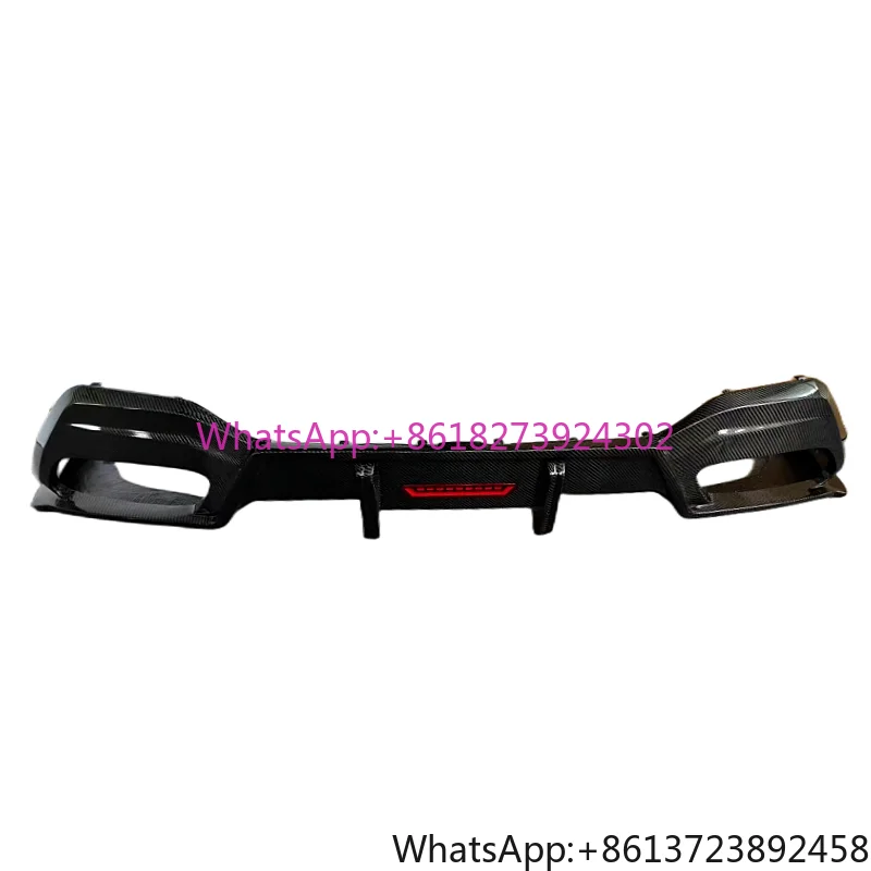 

TK Style Carbon Fiber Rear Diffuser for 8-series 840i G14 G15 Rear Bumper Spoiler 2019-2022 Body Kit Rear Diffuser Side Skirts