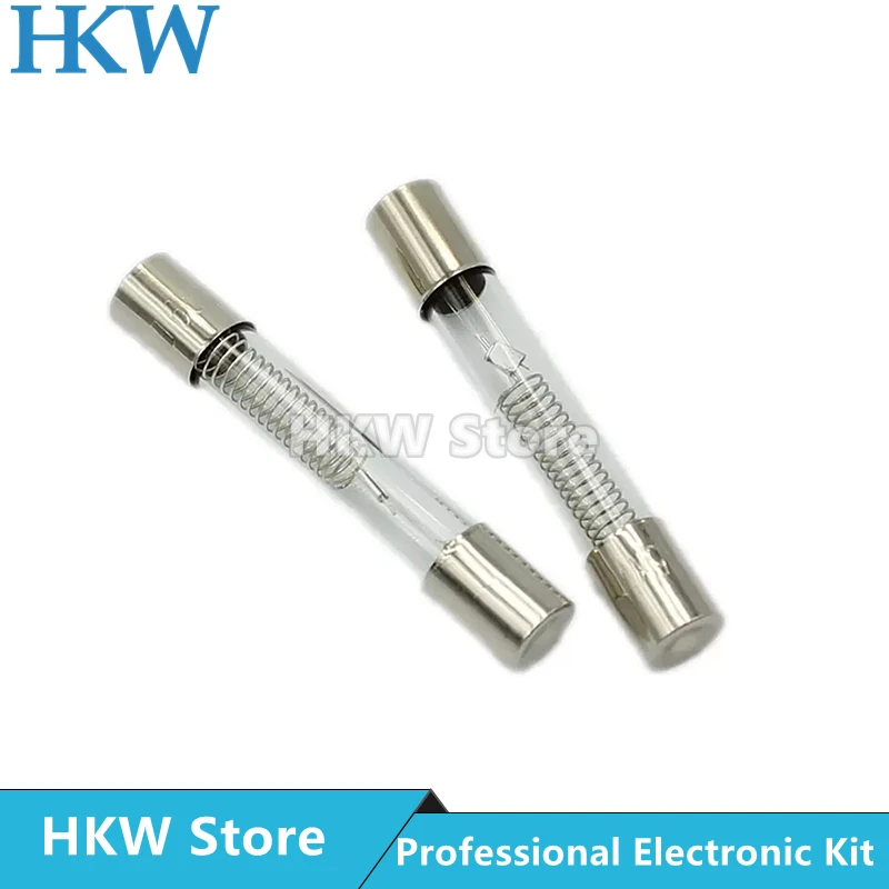 5KV Special Microwave Oven Fuse 6*40mm 0.65A 0.7A 0.75A 0.8A 0.85A 0.9A 1A 600MA Glass Tube Fuse 5000V 6x40mm High-Voltage Fuses