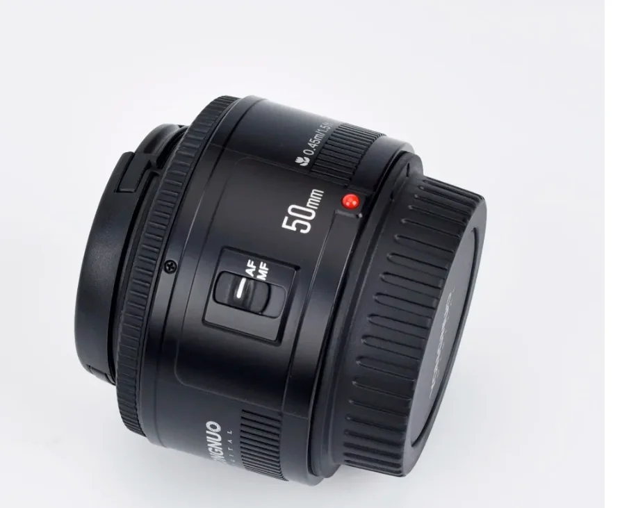 For Canon EF Camera Lens YONGNUO YN 50 mm F1.8 MF YN 50mm F/1.8 AF Lens Aperture Focus for CANON D5300 D5200 DSLR Cameras - Image 3