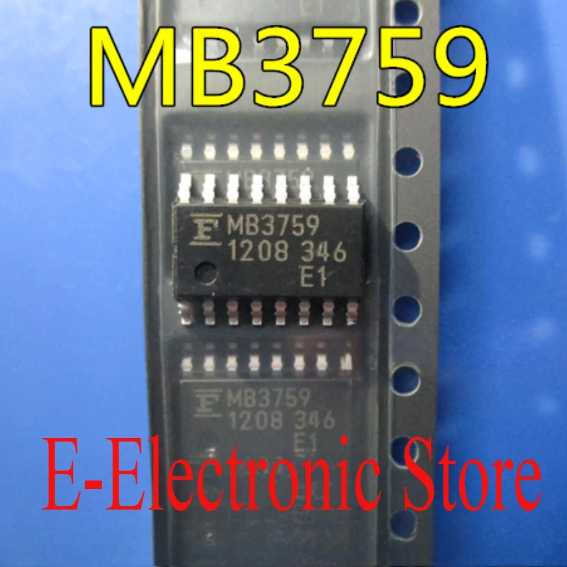 10PCS/LOT MB3759 MB3759PF SOP16 Switching Regulator Controller Switchable Between Push-pull and Single-end Functions