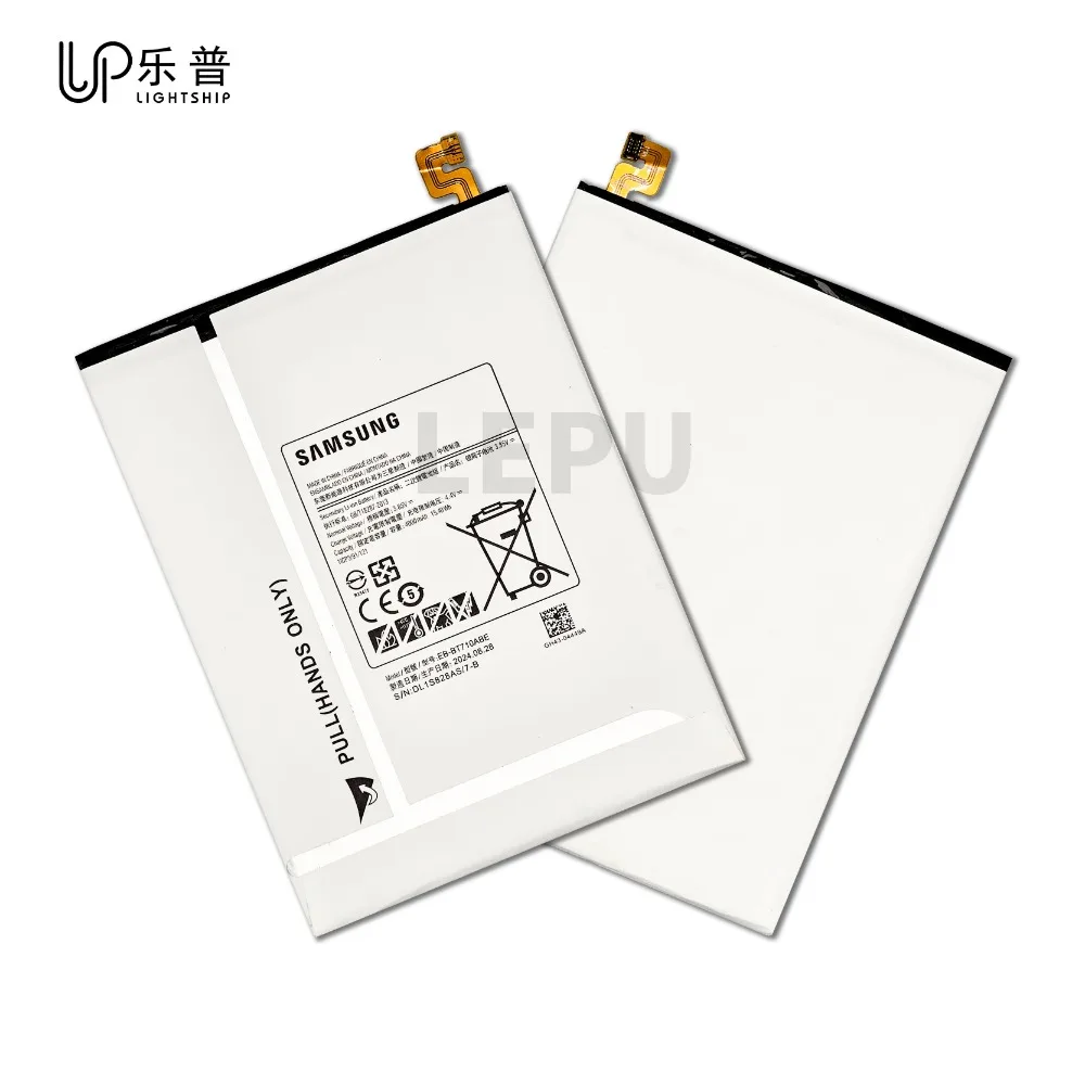 Batteria EB-BT710ABE per Samsung Galaxy Tab s2 8.0 Batteria di qualità 4000mAh Tab T710 T711 T713 T715 T719 Nuova batteria sostitutiva