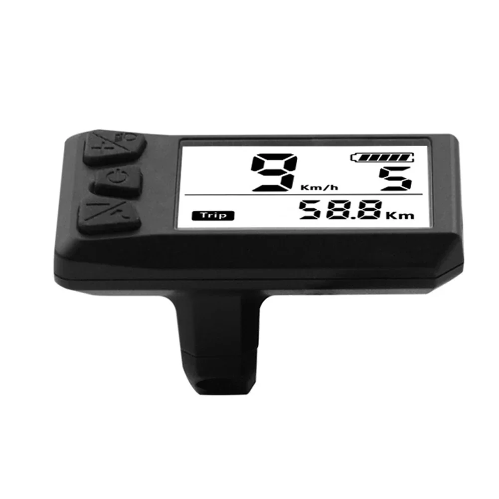 

For Electric Bikes 530S Table BBS01/02/HD 24V-52V ABS+PC Shell Ergonomic Buttons IP67 Waterproof Grade LCD Screen