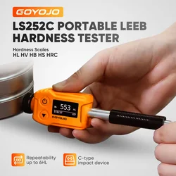 LS252C Universal Precise Leeb Hardness Tester Sclerometer Testing Machine Test Aluminum Alloy Steel Metal Material