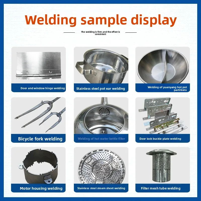 Carbon And Stainless Steel Plate Low-Frequency AC Pneumatic Machine, Extended Copper Rod Small Hardware Spot Welding Machine