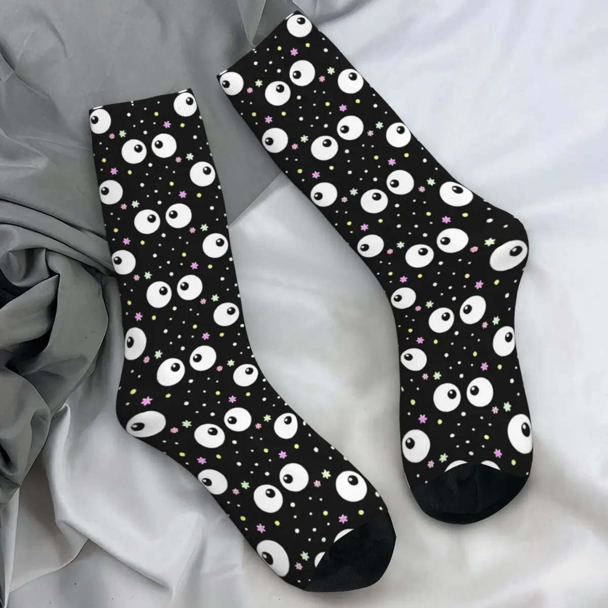 Soot Studio Socks Soot Sprite Korean Stockings Spring Anti-Slip Men Socks Soft Breathable Pattern Cycling Socks