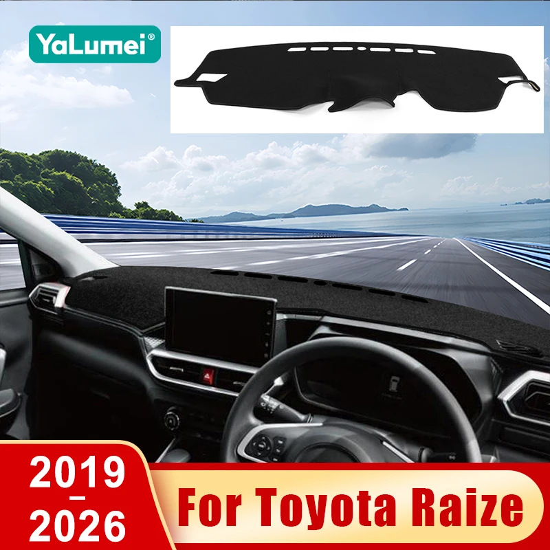 Für Toyota Raize Daihatsu Rocky A200 2019 2020 2021 2022 2023 2024 2025 2026 Auto Armaturenbrettmatte Sonnenschutzauflage Zubehör