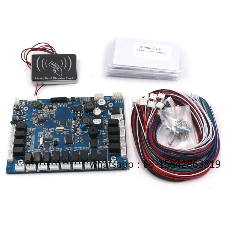 NewRFID 8 16 Floor Elevator Hierarchical Controller Elevator Access Control 13.56Mhz 125Khz