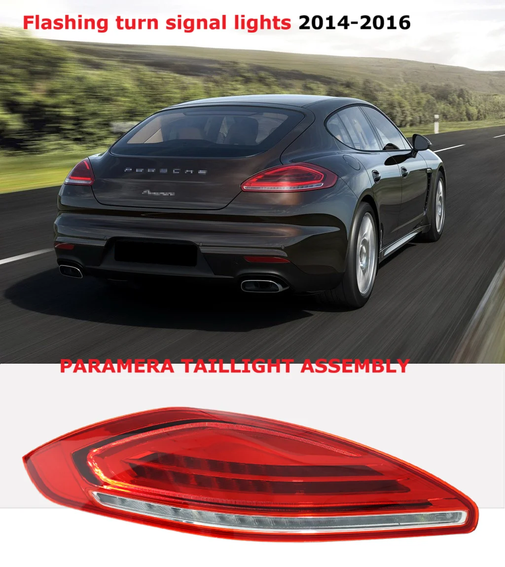 Für Porsche Panamera 970.2 Rücklicht 2014-2016 Upgrade Modifizierte Neue DRL Dynamische Blinker LED Rücklicht Auto Zubehör