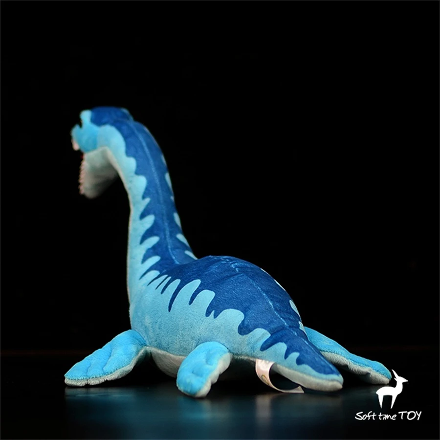 首長竜高忠実度アニメかわいいジュラ紀ぬいぐるみ恐竜ぬいぐるみリアルな動物シミュレーションぬいぐるみ河合玩具ギフト