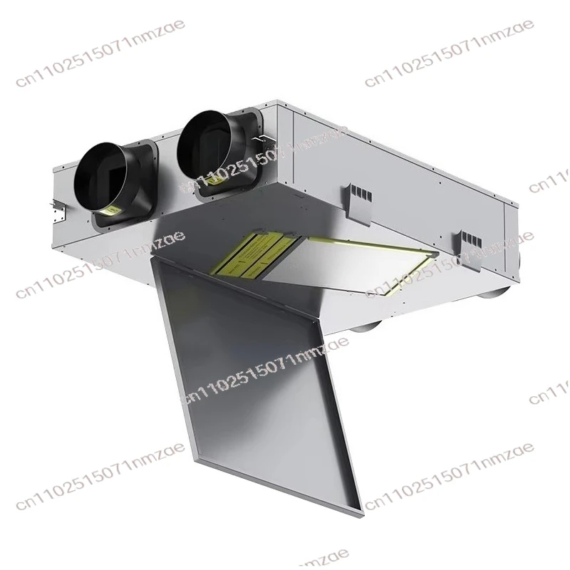 Smart Energy Recovery Ventilator 350m³/h Airflow Heat Exchange Fan for Hotel
