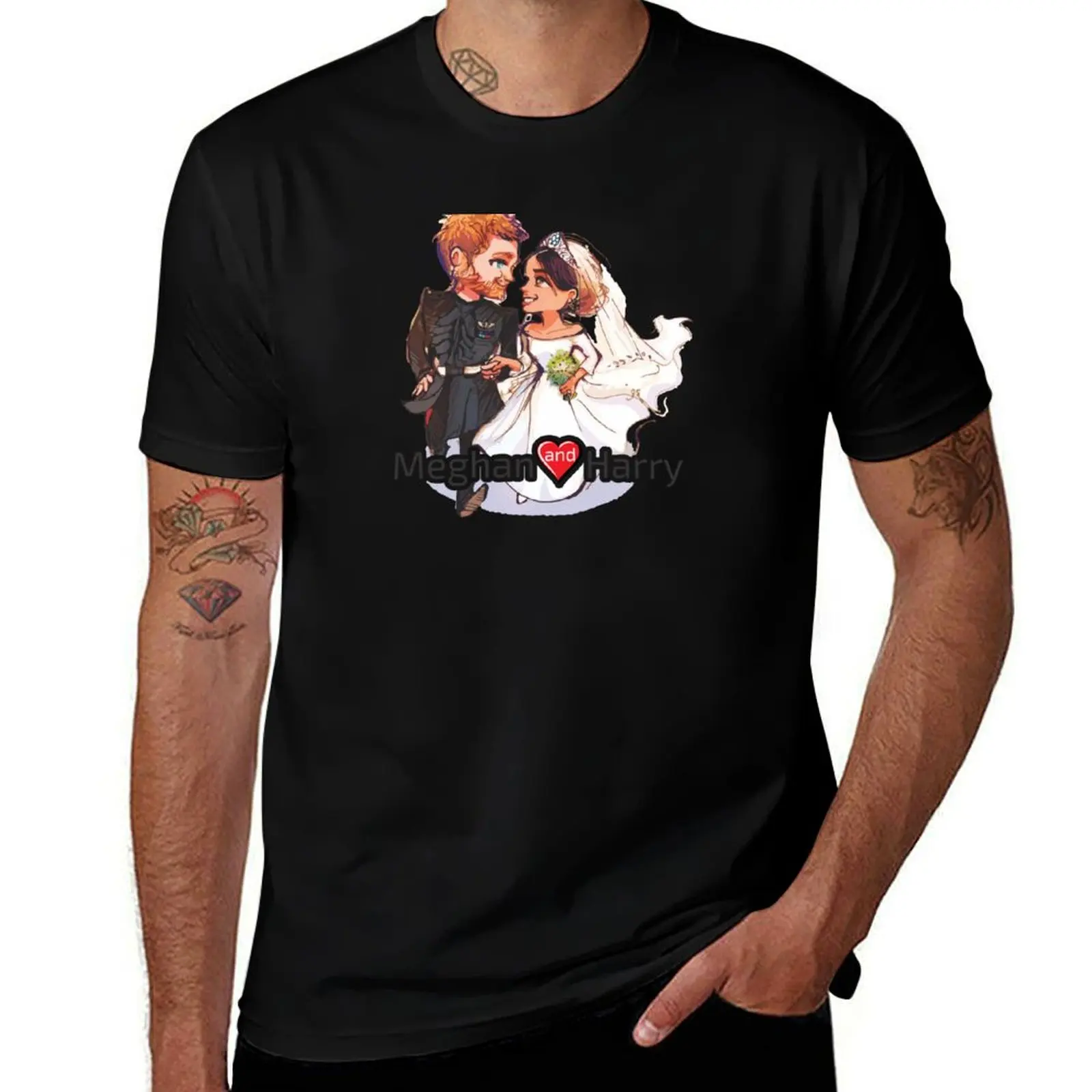 Team Meghan and Harry, duchess of sussex, price T-Shirt oversized t shirt plain shirts graphic clothes for men