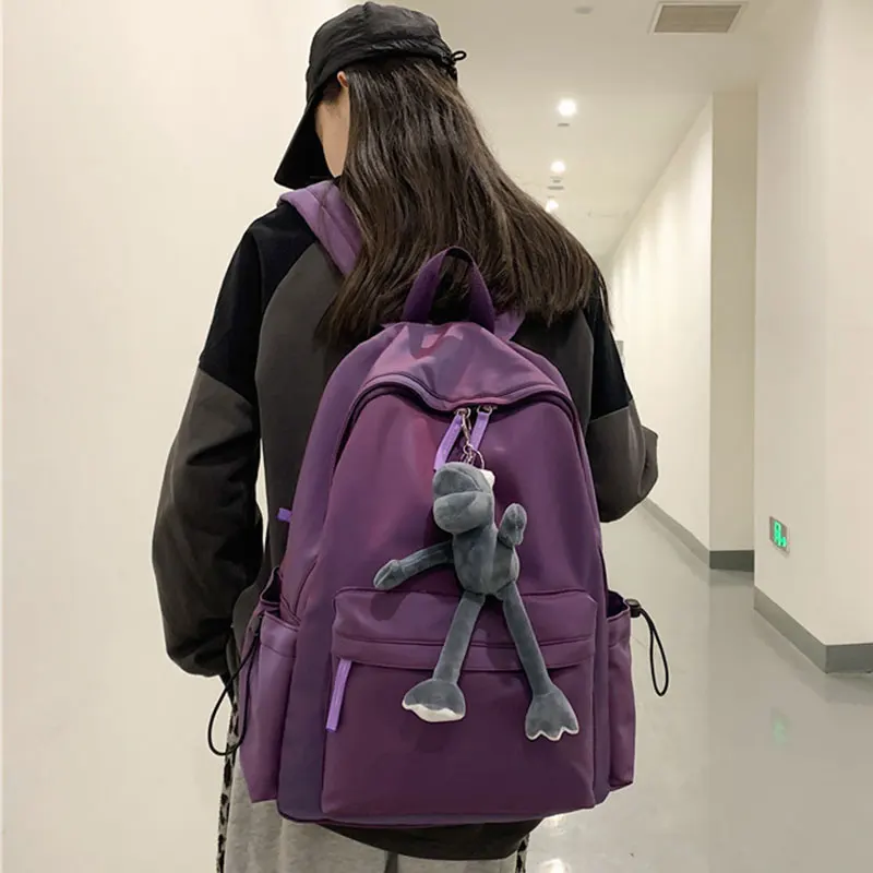 

2026 Новый модный рюкзак для женщин и мужчин, водонепроницаемые дорожные женские рюкзаки, легкая школьная сумка, студенческий рюкзак для ноутбука