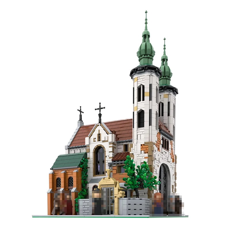 UCS Famous Film Scene Architecture Andrew's Church MOC Building Block Technology Assembly Model Brick Toys Children's  Christmas