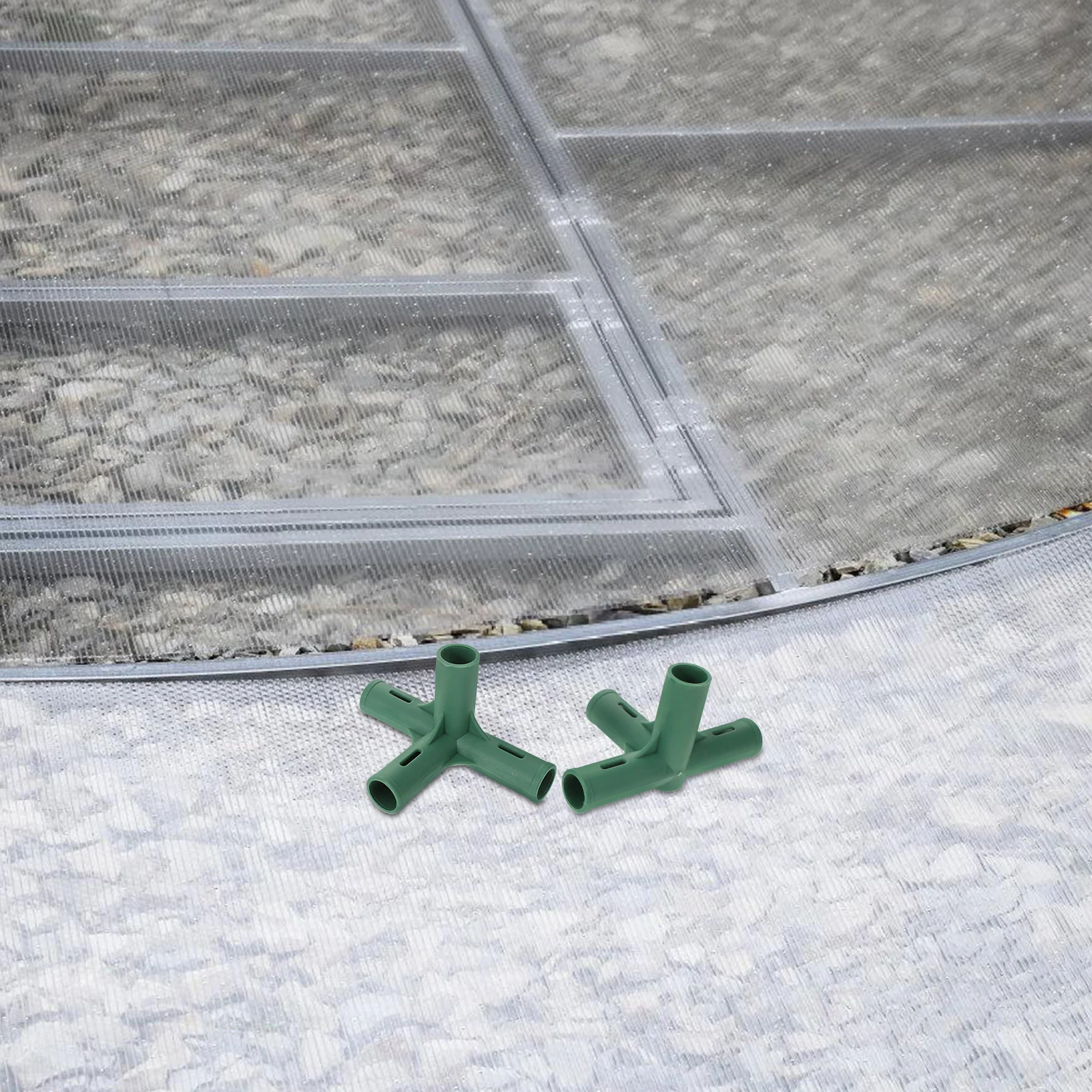 

Greenhouse Connectors Durable Plastic Parts Frame Joints Three Way Adapter Four Way Connector Gardening Accessories Greenhouse