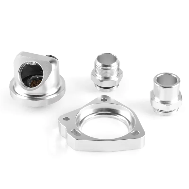 AEE5-Car Swivel Neck Thermostat Modification Engine Cooling Thermostat Housing For Honda Accord K Series Radiator Hose K Swap