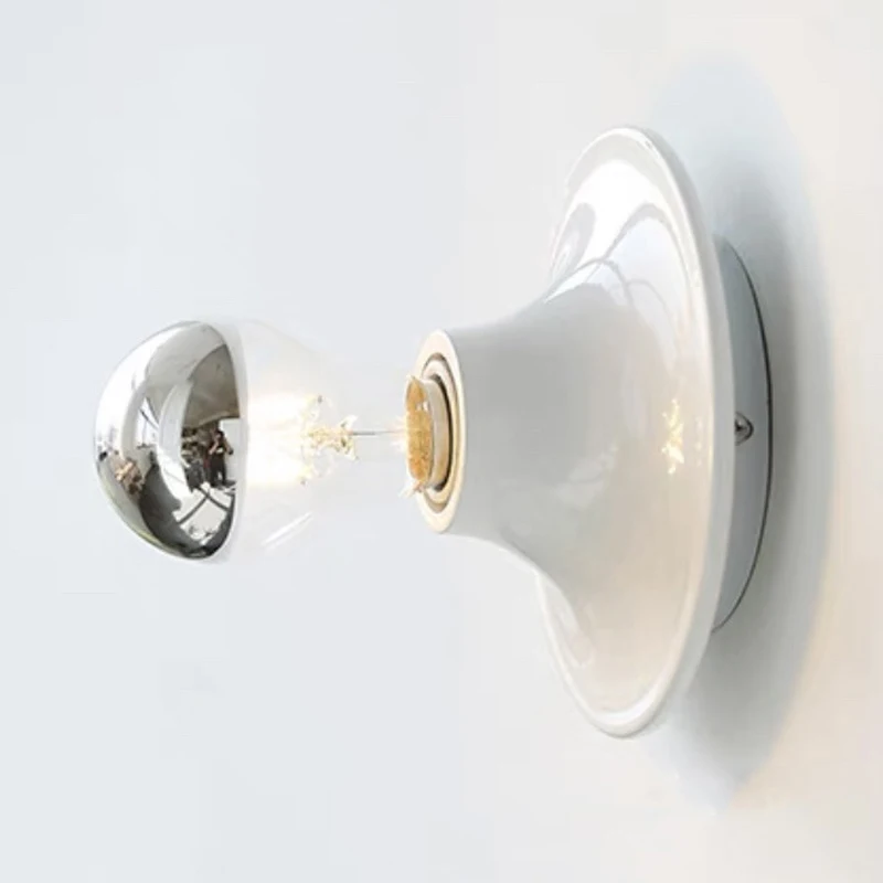 

Silver Wall Lamp, Retro And Nostalgic, Vintage, Bedside, Bedroom, Balcony, Corridor, Background Wall, New Style Lamp