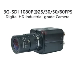 Caméra CCTV WDR à faible luminosité, 3G-SDI, CVBS, HD, IMX, 1/2 