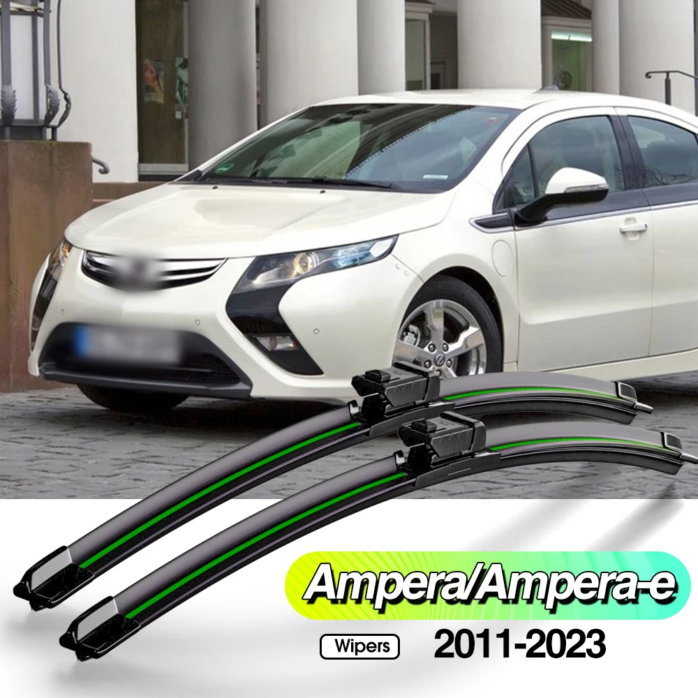 

For Opel Ampera Ampera-e 2011-2023 2pcs Front Windshield Wiper Blades Windscreen Window Accessories 2012 2014 2016 2019 2020