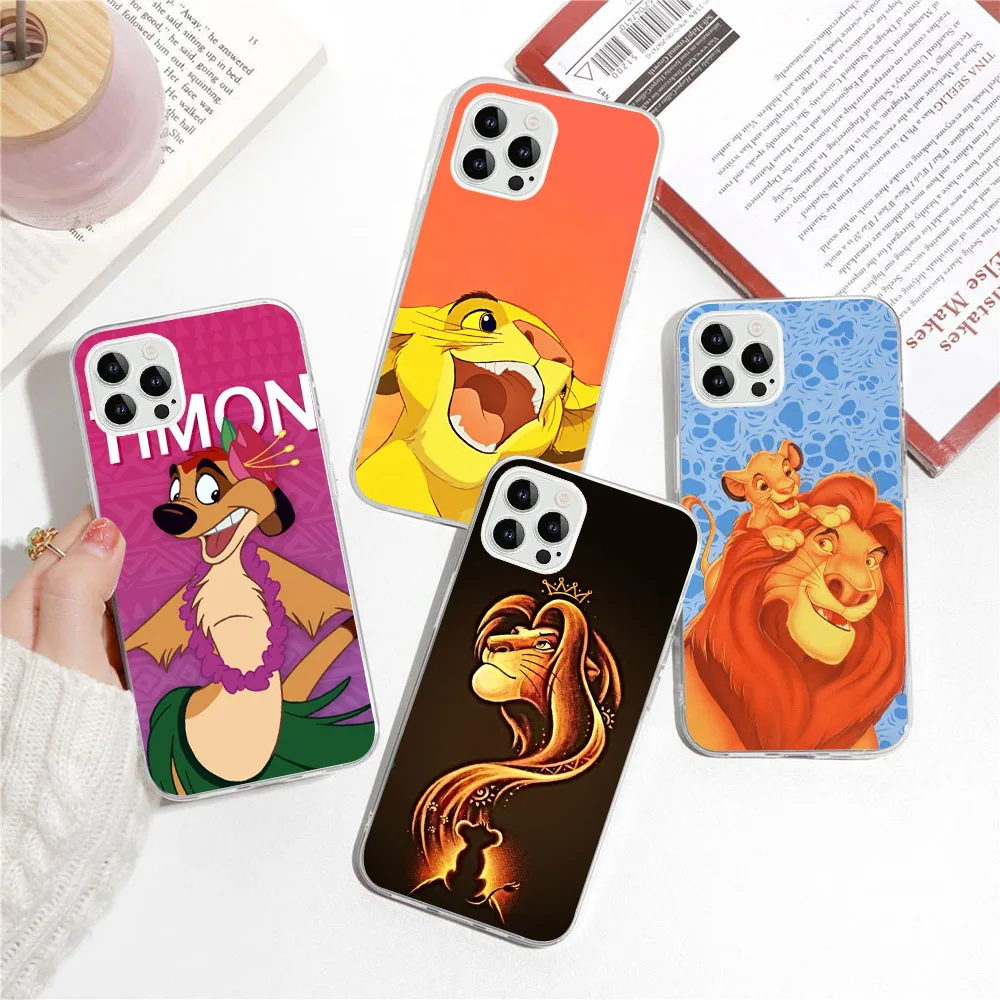 SK-68 The Lion King Silicone Case For Tecno POP 4 AIR 5 5P Camon 15 16 17 17P 18 18T 18P 18i 19 Premier Neo Pro