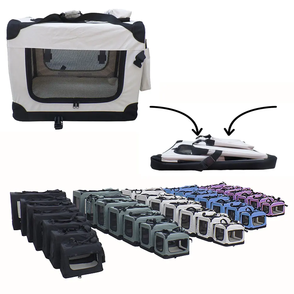 

Роскошный современный стиль, складной портативный домик для собак, мягкая клетка-переноска, питомник с флисовым ковриком и застежкой-кнопкой