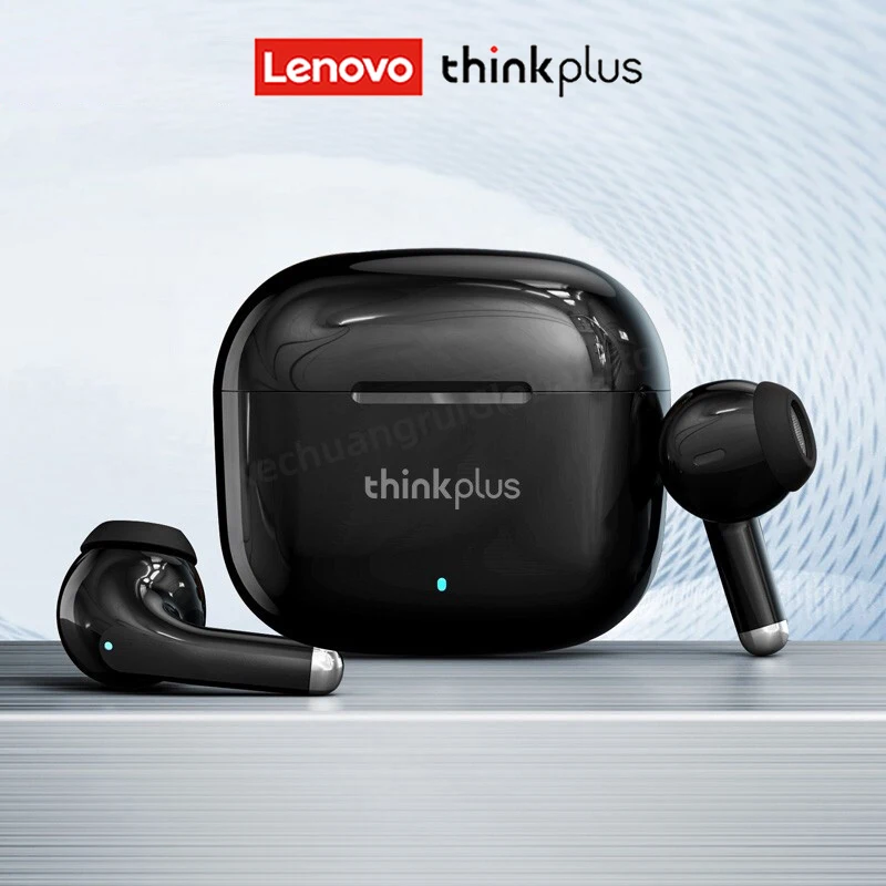 100% Asli Lenovo LP40 Pro TWS Earphone Bluetooth Nirkabel 5.1 Headphone Noise Reduction Olahraga Kontrol Sentuh 250MAH 2022 Baru