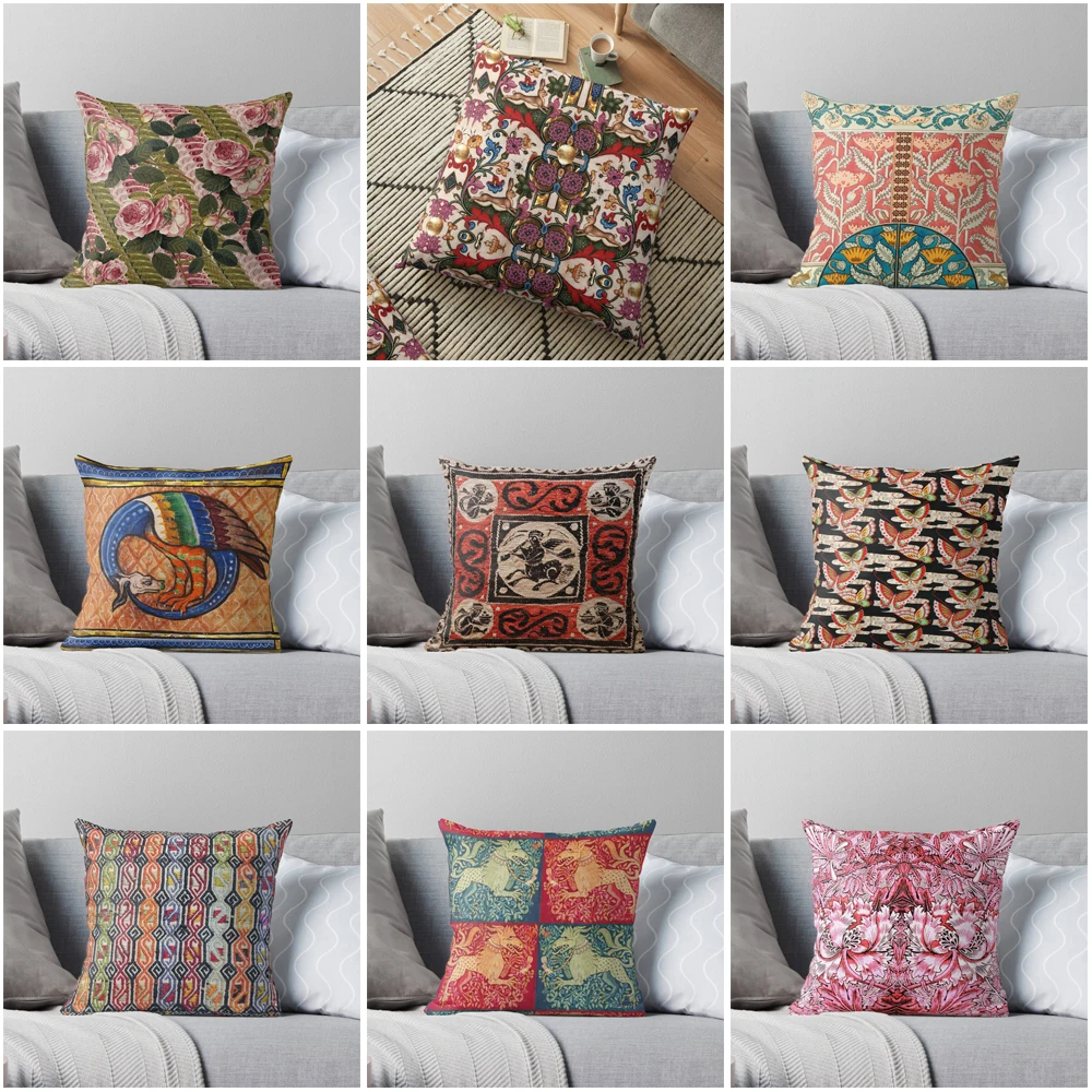 Decorative Home pillow case Cushion cover 45*45 nordic 40*40 40x40cm 50x50cm Modern Living Room 45x45 60x60 Morocco plush Velvet