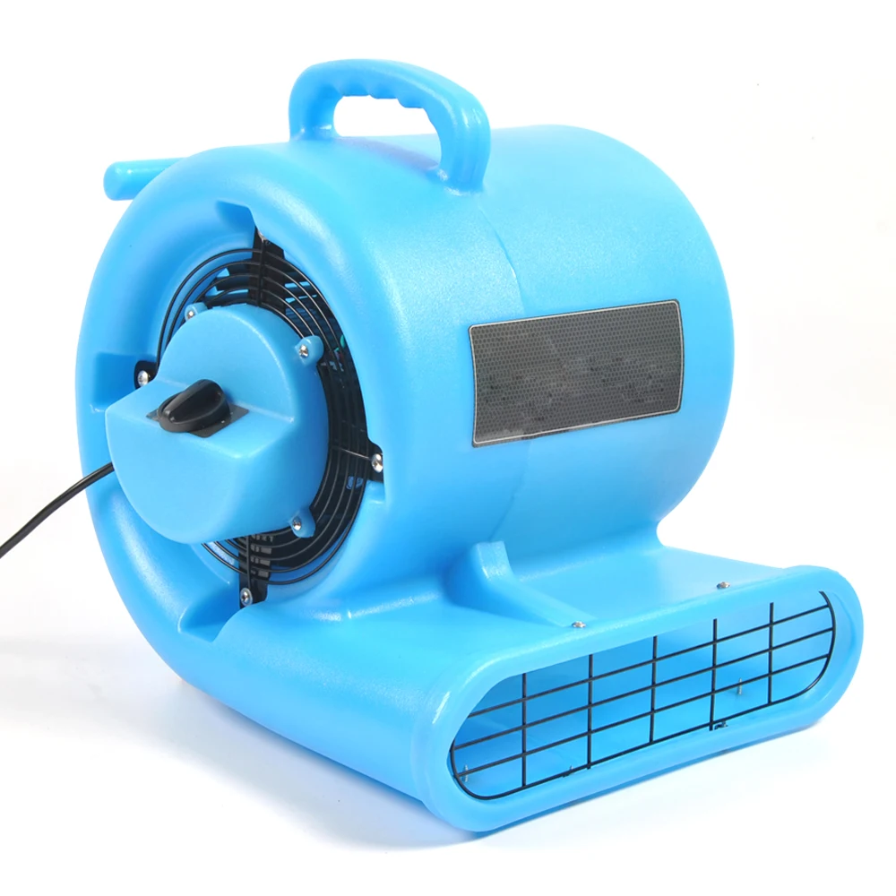 Limpiador de aire para mantenimiento de daños por agua, 1/2 HP, secador de alfombras apilable, ventilador de piso