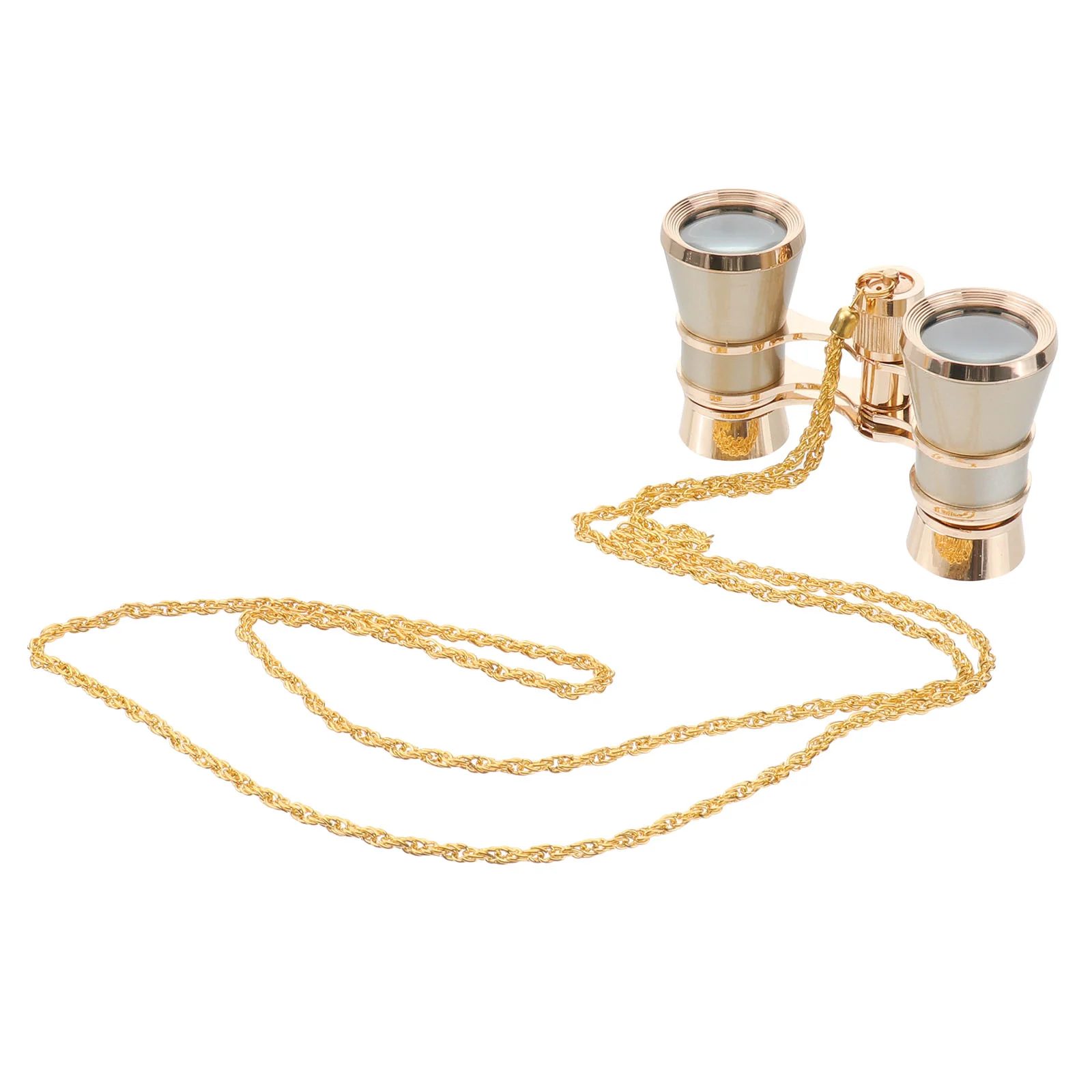 

3 X25 with Necklace Chain Vintage Low Light Night Vision Telephoto Telescope Mirror Aluminum Alloy Travel Child