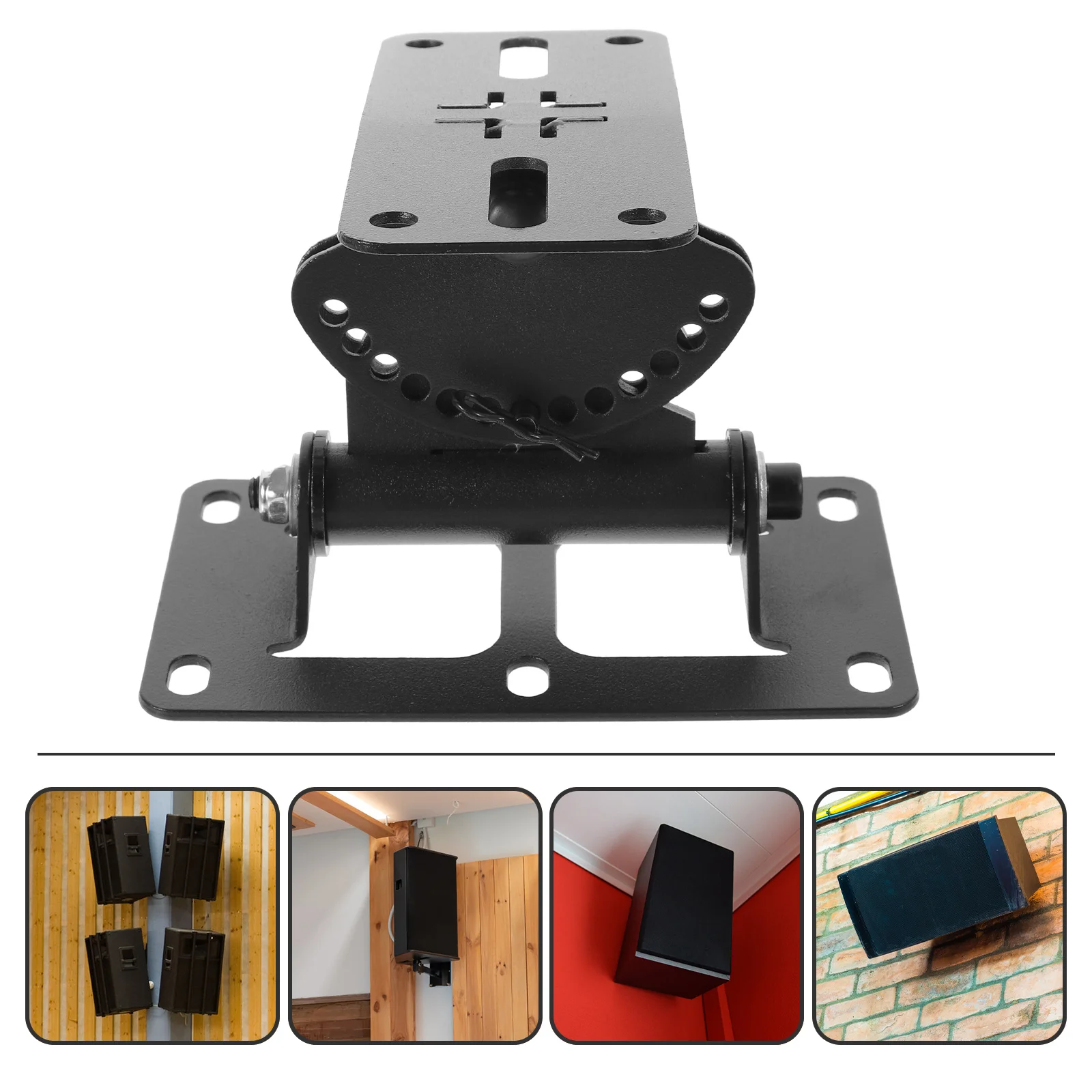 

Speaker Wall Mount Bracket Durable Zinc Alloy Material High Load Bearing Capacity Easy Installation Space Saving Design