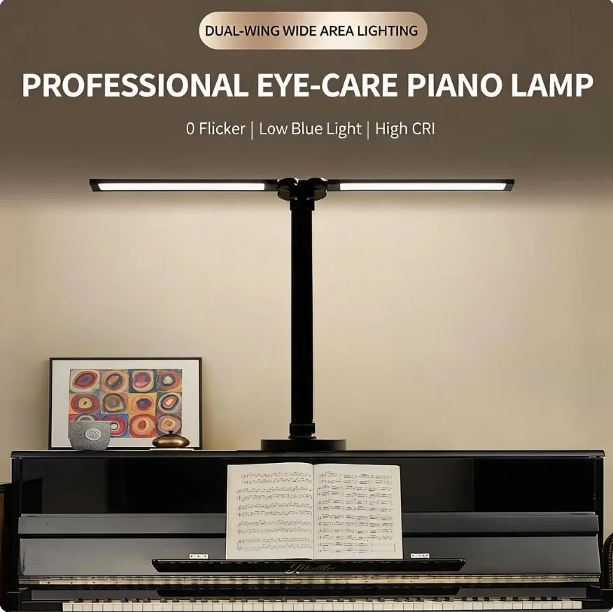 15W LED Desk Lamp 1200LM 1800K-6800K Touch Dimmable Table Lamp Night Light 60min Timer USB Port Study Office Reading Light