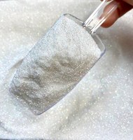 50g White Iridescent Opalescent Ultra Fine Glitter Dust Glitter Fine Holographic Ultra Fine Glitter - Iridescent glitter
