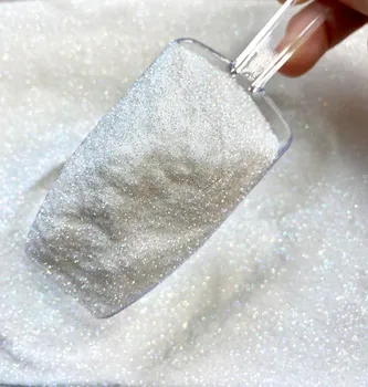 50g blanco iridiscente opalescente brillo ultrafino polvo brillo holográfico fino brillo ultrafino-purina iridiscente
