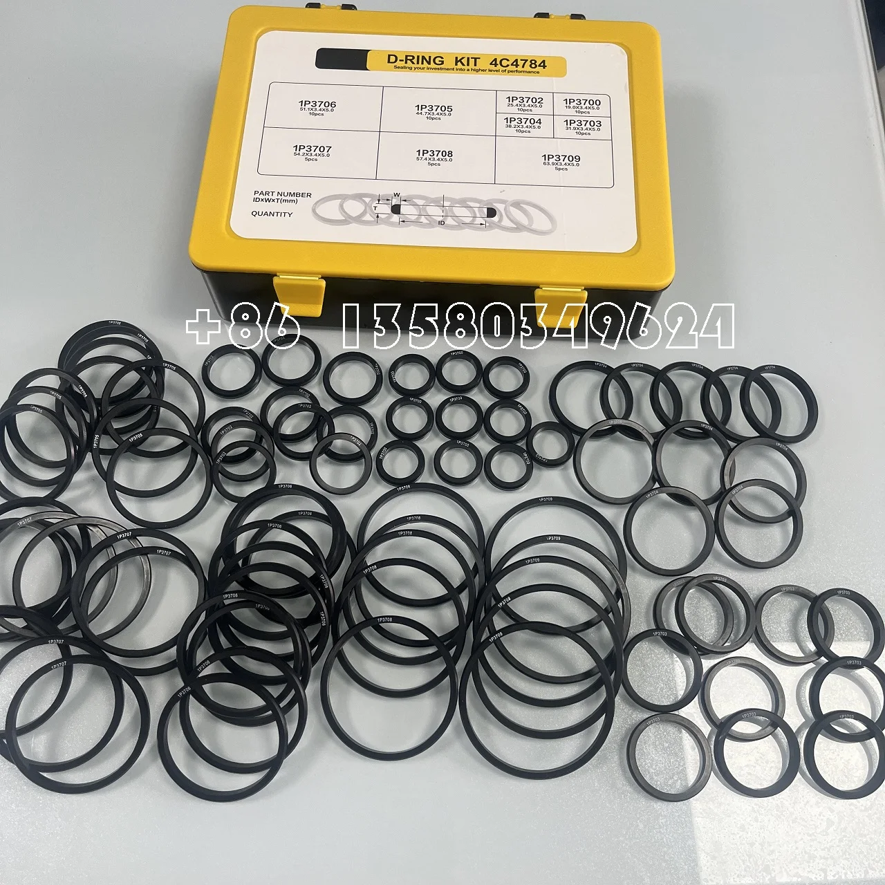 Kit de Sellado D-Ring 4C4784: Evaluación Técnica y Uso Práctico para Motores Caterpillar