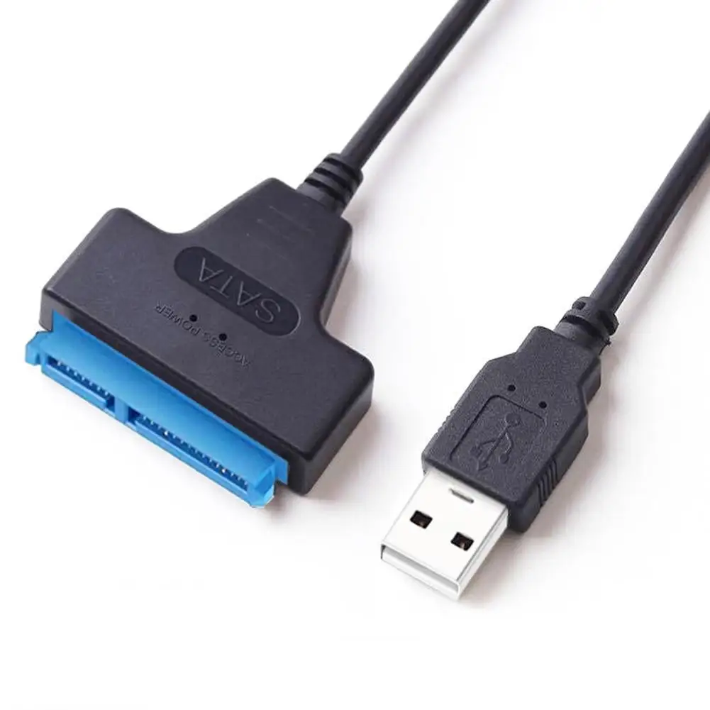 SATA к USB 3,0/2,0 кабель до 6 Гбит/с для 2,5 дюймового внешнего жесткого диска SSD жесткого диска SATA 3 22-контактный адаптер USB 3,0 к Sata